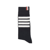 THOM BROWNE OS 4 bar cotton socks