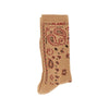 cotton-blend socks with bandana motif