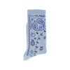 cotton-blend socks with bandana motif