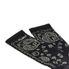 cotton-blend socks with bandana motif