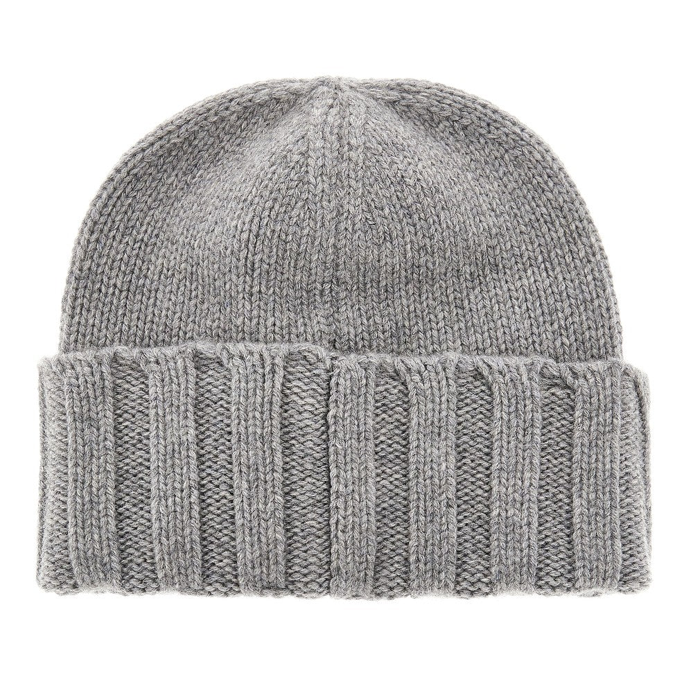 EMPORIO ARMANI M cashmire knitted beanie hat
