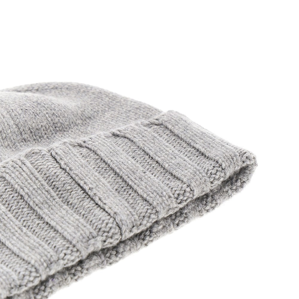 EMPORIO ARMANI M cashmire knitted beanie hat