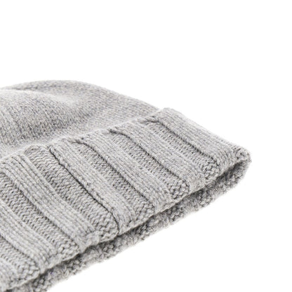 EMPORIO ARMANI M cashmire knitted beanie hat