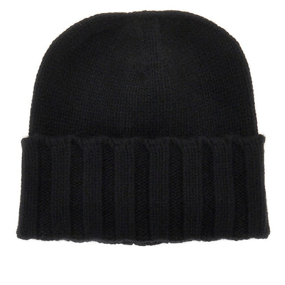EMPORIO ARMANI S cashmire knitted beanie hat