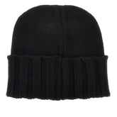 EMPORIO ARMANI S cashmire knitted beanie hat