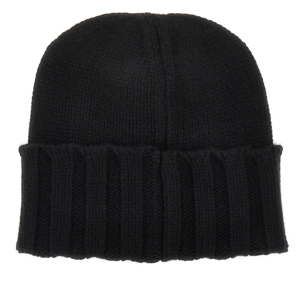 EMPORIO ARMANI S cashmire knitted beanie hat