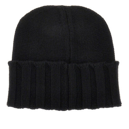 EMPORIO ARMANI S cashmire knitted beanie hat