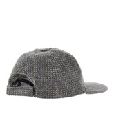 EMPORIO ARMANI 58 wool-blend baseball hat with embroidery