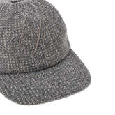 EMPORIO ARMANI 58 wool-blend baseball hat with embroidery