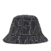 EMPORIO ARMANI OS bucket hat with logo topstitching
