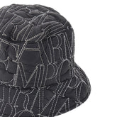 EMPORIO ARMANI OS bucket hat with logo topstitching