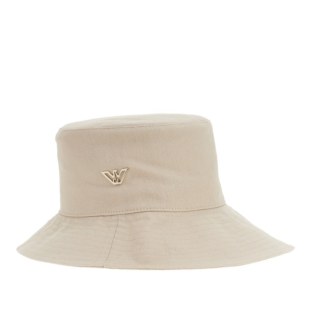 EMPORIO ARMANI 57 bucket hat with eagle logo