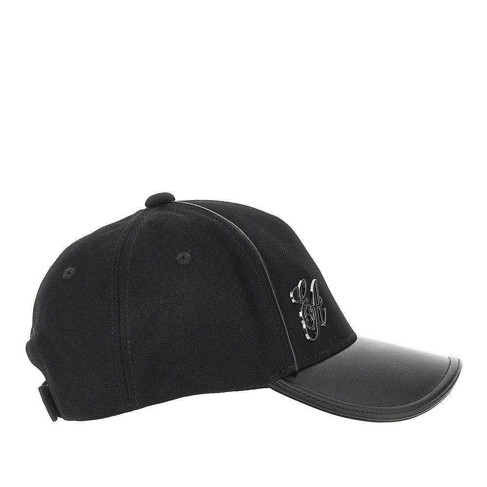 canvas baseball cap with ea logo
