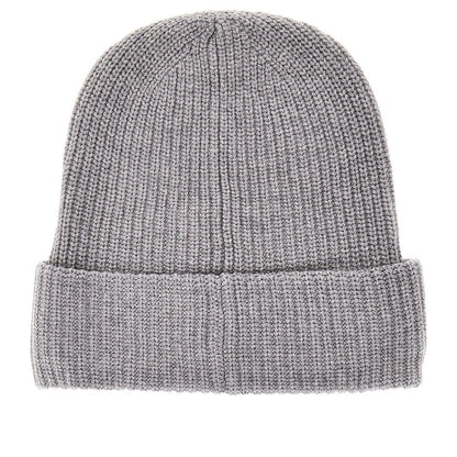 PINKO OS knitted beanie hat with logo