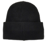 PINKO OS knitted beanie hat with logo