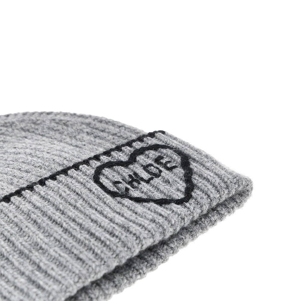 chloé encoeur wool and cashmere beanie hat