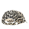 leopard-print organic cotton baseball hat