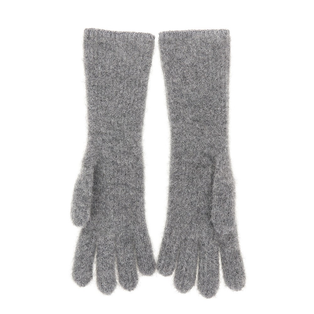 JACQUEMUS OS gros grain alpaca blend gloves