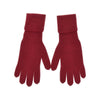 wool gloves with eagle embroidery
