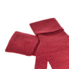 wool gloves with eagle embroidery