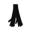 long cashmere gloves with embroidery
