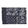 linen and silk-blend scarf