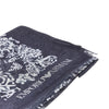 linen and silk-blend scarf