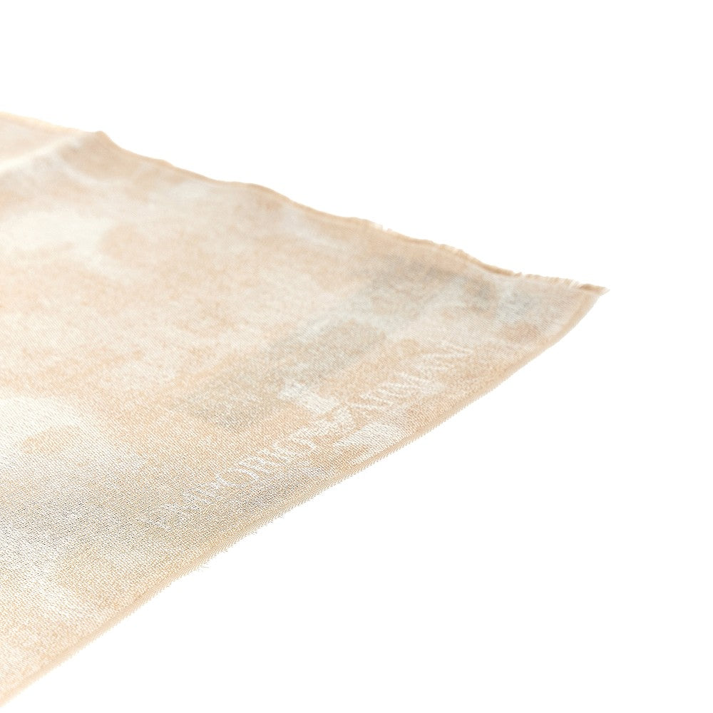 viscose and linen-blend scarf