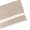 jacquard cotton-blend scarf
