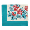 viscose and silk scarf with print