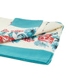 viscose and silk scarf with print