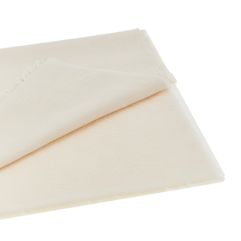 jacquard silk-blend scarf