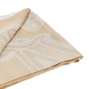jacquard linen-blend scarf