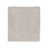 jacquard linen-blend scarf