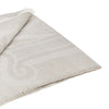 jacquard linen-blend scarf