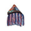 fringed silk scarf