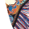 fringed silk scarf