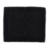 wool-blend scarf with logo label