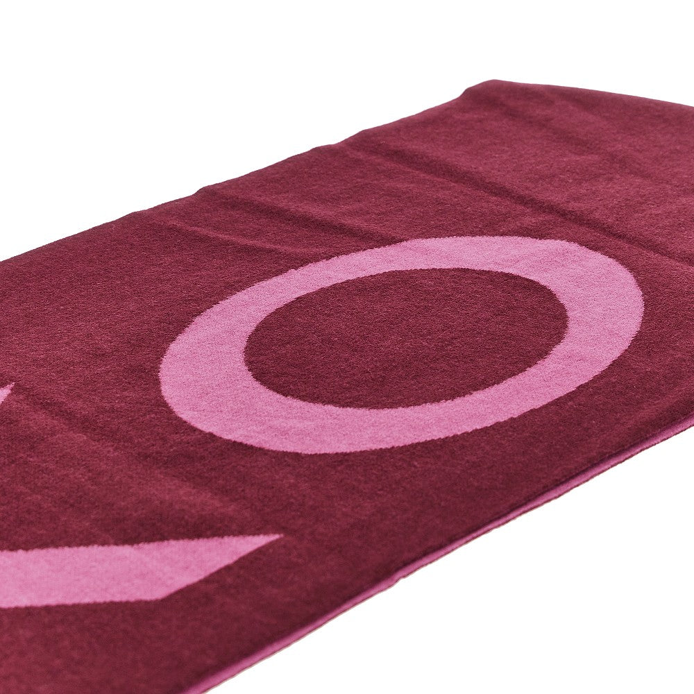 PINKO OS wool-blend scarf with jacquard logo