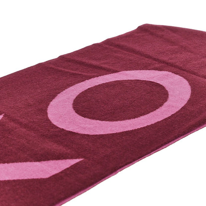 PINKO OS wool-blend scarf with jacquard logo