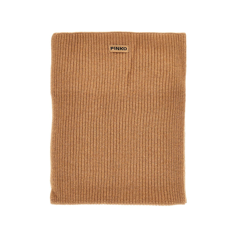 PINKO OS slovenia knitted scarf