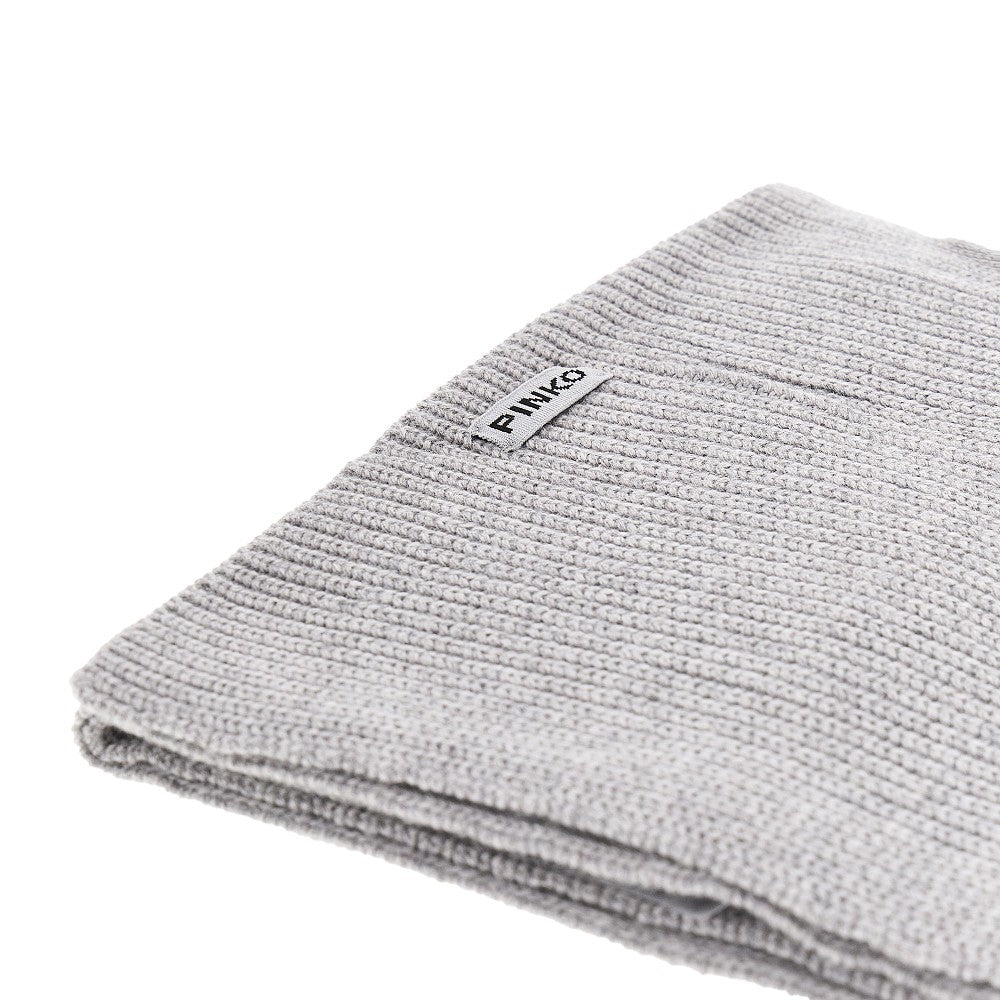 PINKO OS slovenia knitted scarf