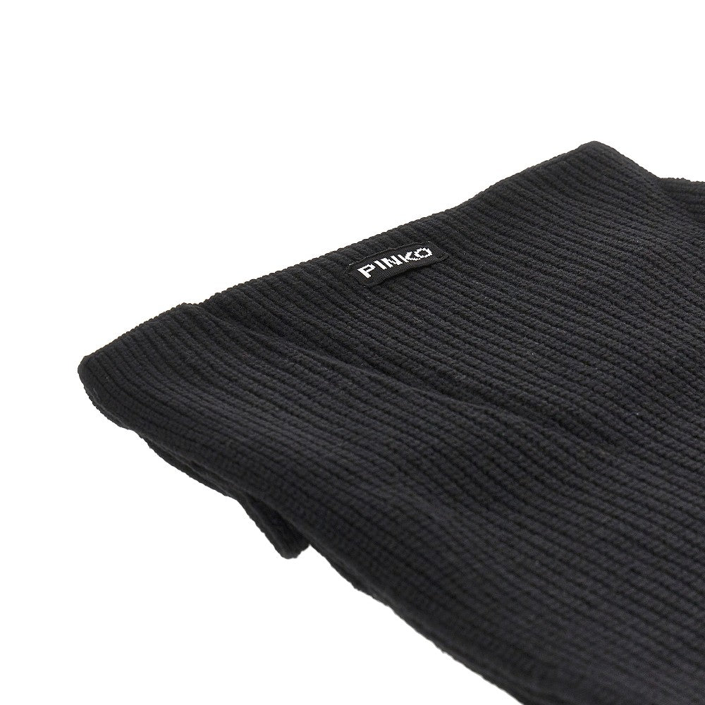 PINKO OS slovenia knitted scarf