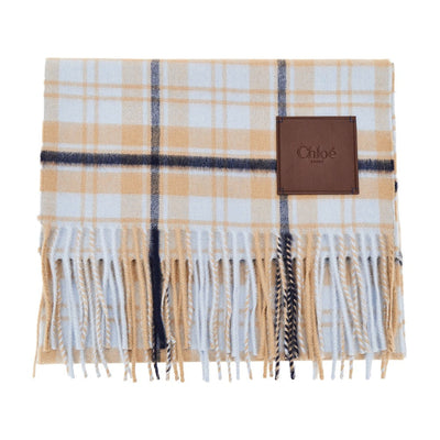chloé highlanding cashmere scarf