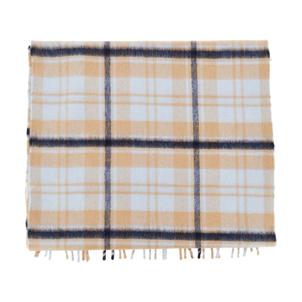 CHLOÉ OS chloé highlanding cashmere scarf