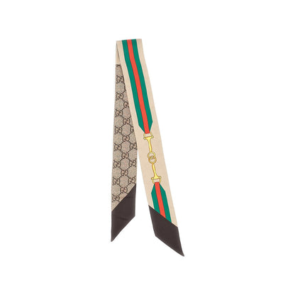 GUCCI OS printed silk scarf