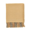 check wool reversible cape