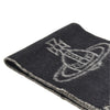 single orb double-face wool scarf