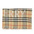 BURBERRY OS check wool and silk scarf