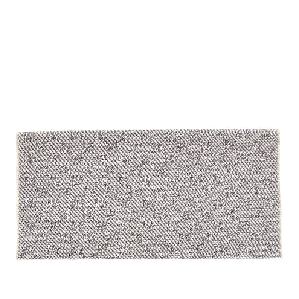 GUCCI OS gg jacquard wool scarf
